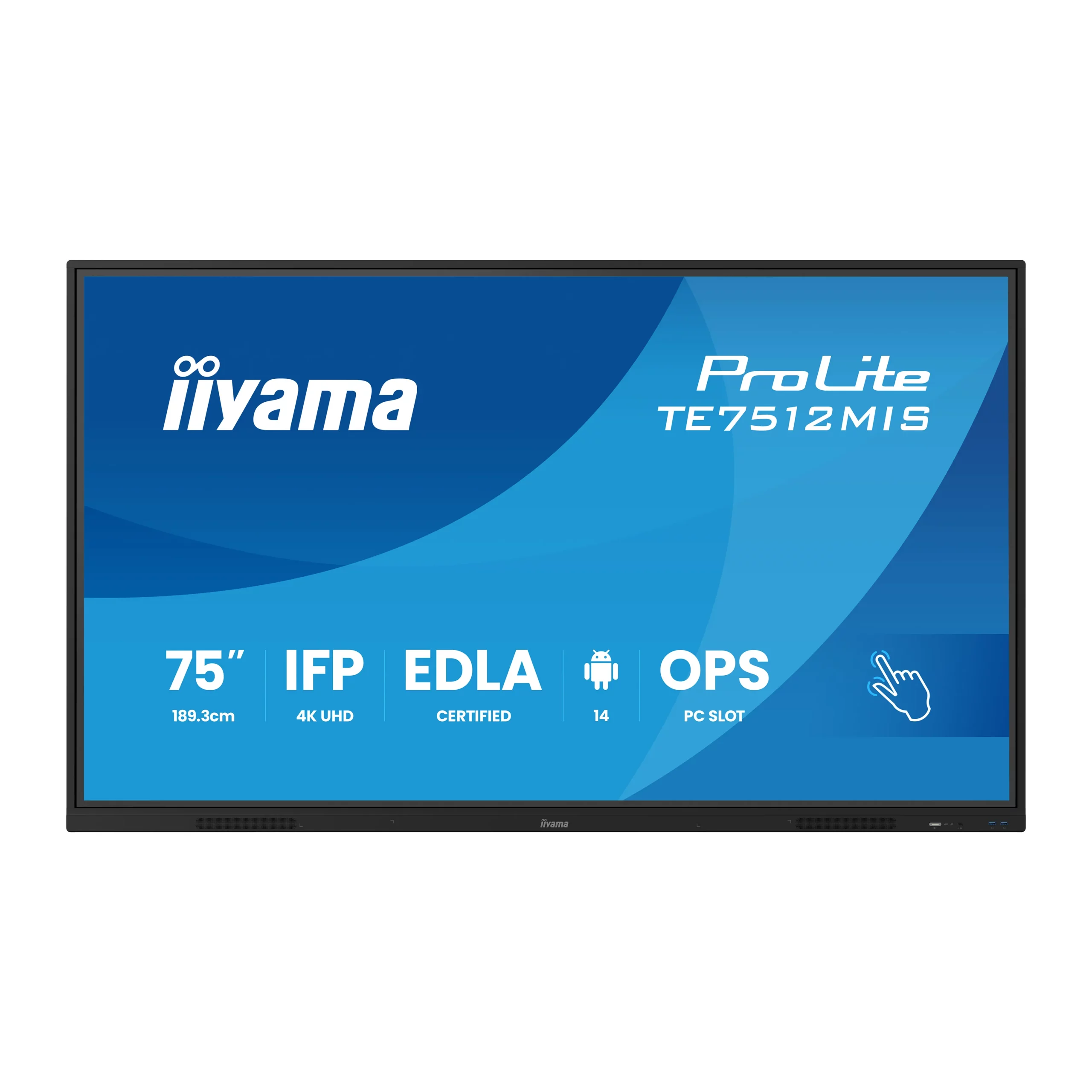 Écran tactile iiyama ProLite TE7512MIS-B4AG 75"