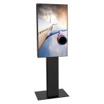 Ecran affichage dynamique agence voyage 55