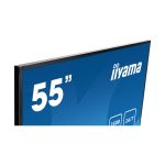 Ecran agence voyage haute luminosité iiyama prolite lh5510hshb coin gauche