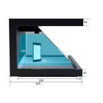 Hologramme affichage dynamique Realfiction Dreamoc HD3.2