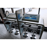 Kiosk tactile 2 écrans 27