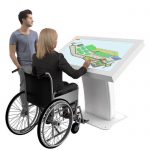 Pupitre digitale solution tactile 49