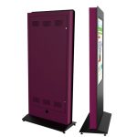 Totem écran solution tactile 49