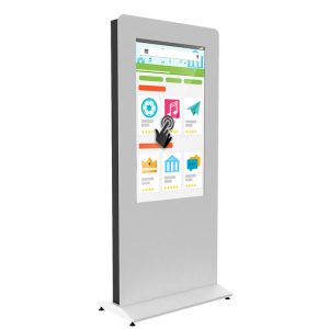Totem solution écran tactile 49" 4K Mcnary
