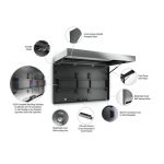 FIxation & caisson mural 46