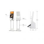 Borne de paiement TPE fast food 24