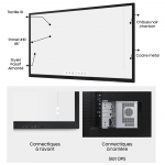 Tableau interactif solution écran tactile 85