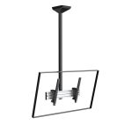 Fixation plafond 1 écran 150 cm 43-75