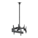 Fixation plafond 3 écrans 86-325 cm 32-65