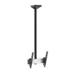 Support plafond 1 écran portrait 150 cm 43-75