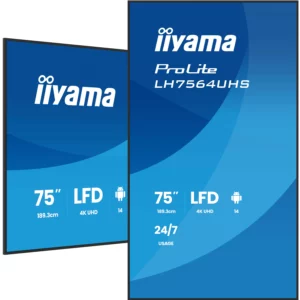 Moniteur dynamique ProLite LH7564UHS-B1AG 75"