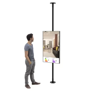 TOTEM Écran vitrine 55’’ LAZIO SP